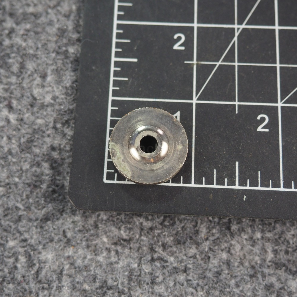 Blessing Scholastic Trumpet Valve Cap Silver Tone Replacement Part‎